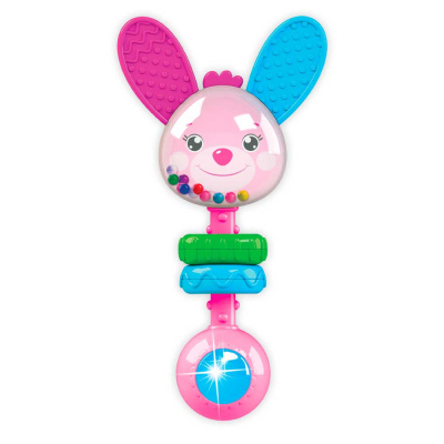 Музыкальная погремушка Люленьки Зайчик Азбукварик